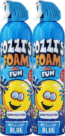 2 x Fozzi's Foam Brilliant Blue 18.06 oz