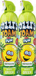 Fozzi's 2 x Foam Groovy Green, Good Clean Fun 2 x 18.06 oz (550ml)