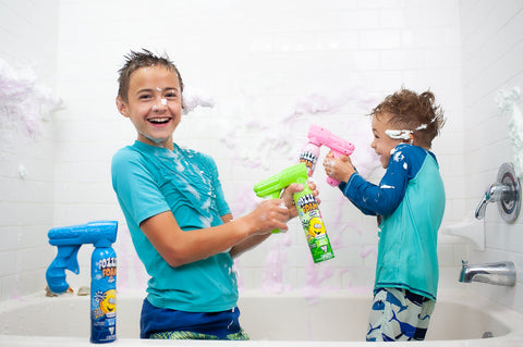Johnsons Kids Foam Blaster Hand Soap, Jazzy Blue Raspberry!, Stuffing